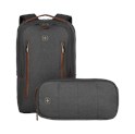 Wenger ruksak City Upgrade za prijenosnike do 16" sa dodatnom torbom, sivi