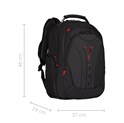 Wenger ruksak Pegasus Ballistic Deluxe za prijenosnike do 16", crni