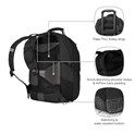 Wenger ruksak Pegasus Ballistic Deluxe za prijenosnike do 16", crni