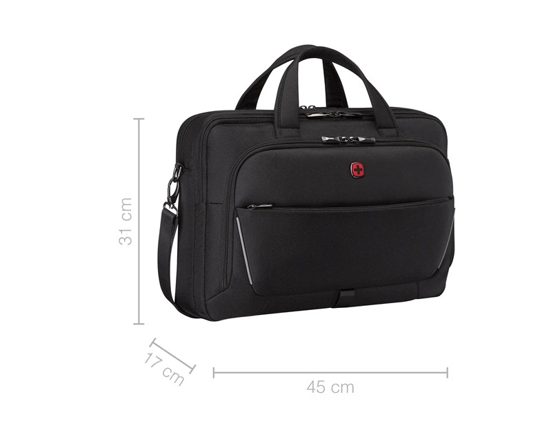 Wenger torba Meteor Brief (poslovna) za prijenosnike do 17", crna