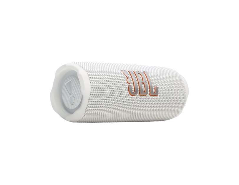 JBL Flip 7 prijenosni zvučnik BT5.4, vodootporan IP68 do 16h slušanja, AI Sound Boost, 45W, Auracast, bijeli