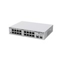 MikroTik CSS318-16G-2S+IN 16x Gigabit Ethernet ports, metalno kućište, SwOS