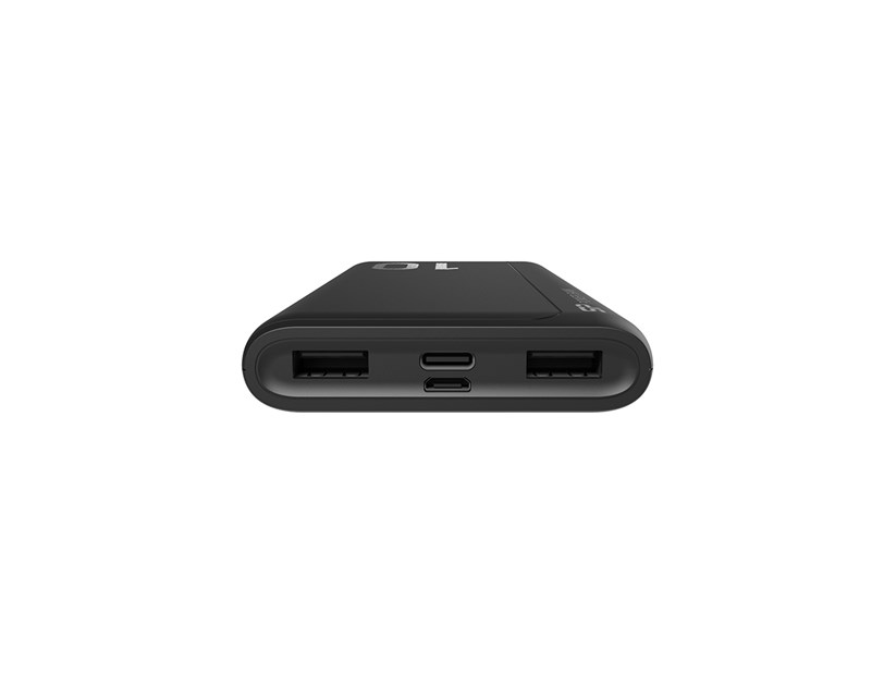 Silicon Power Powerbank GP15, 10000mAh, 10.5W, 2×USB-A/1×USB-C/Micro USB, crni