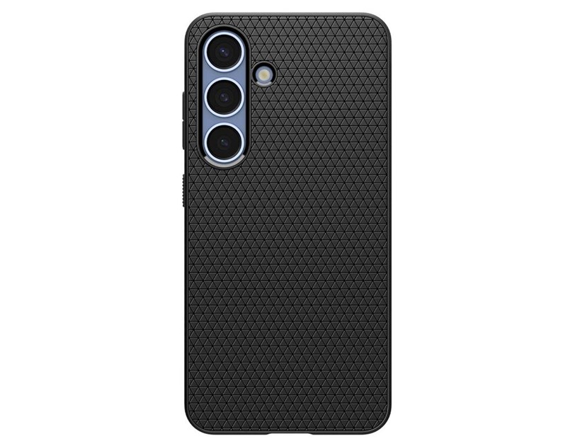 Spigen Liquid Air, matte black - Samsung Galaxy S25 (ACS09000)