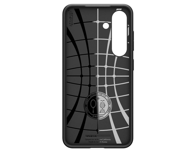 Spigen Liquid Air, matte black - Samsung Galaxy S25 (ACS09000)