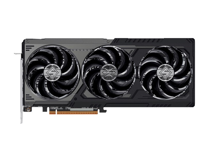 Asrock Radeon RX 9070 XT Steel Legend Dark 16GB GDDR6, PCIe 5.0x16, 1×HDMI/3×DP