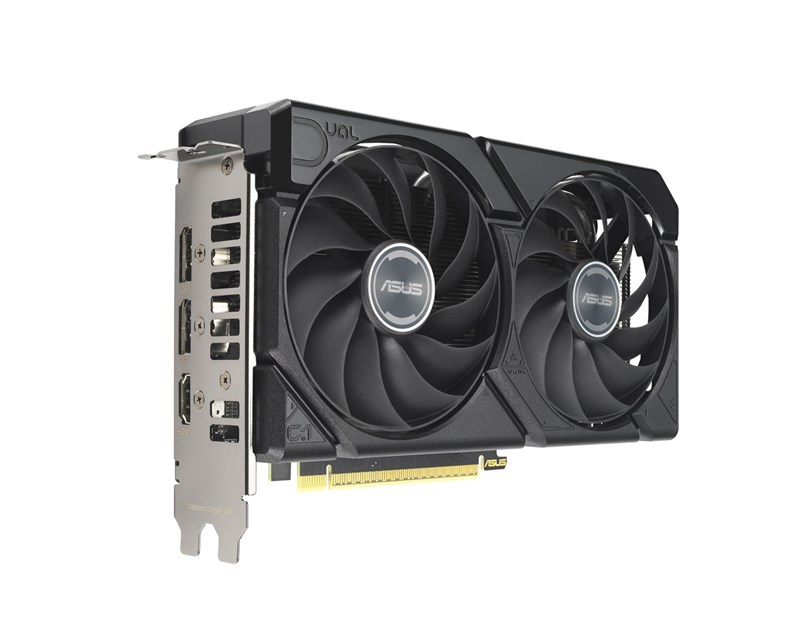 Asus Radeon DUAL RX 9060 XT 8GB GDDR6, PCIe 5.0x16, HDMI/2×DP