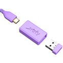 Cherry XTRFY M8 bežični igraći miš, 21000 cpi, USB, purple mint