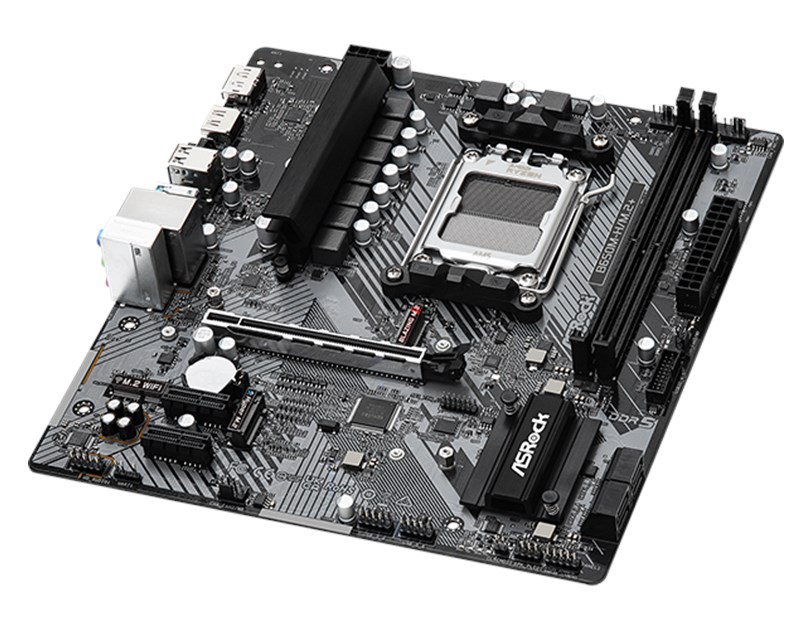 Asrock AMD B650M-H/M.2+, AM5, DDR5/6400, PCIe 4.0, HDMI/DP