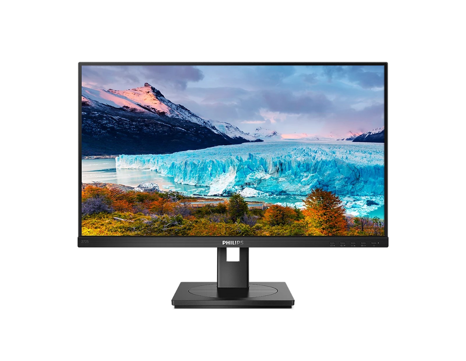Philips 27" 272S1AE/00 FHD (1920×1080) IPS W-LED, AG, Pivot, 75Hz, 4ms, 300cd/m2, VGA/DVI-D/HDMI/DP, HDCP, zvučnici, crni