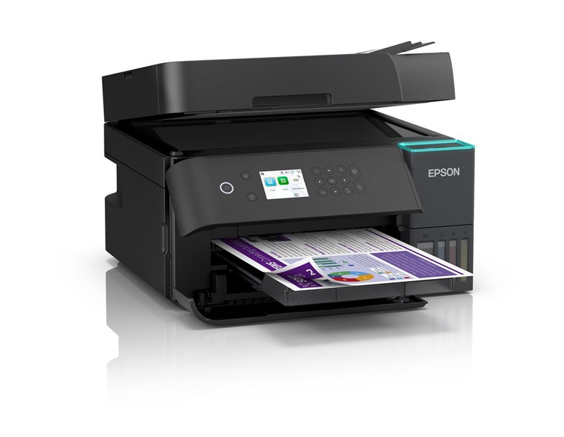 Epson EcoTank L6370 Print/Scan/Copy A4 pisač, 35/23 str./min, 4800 x 1200 dpii, USB, Wi-Fi, LAN, Duplex, ADF (C11CL43403)