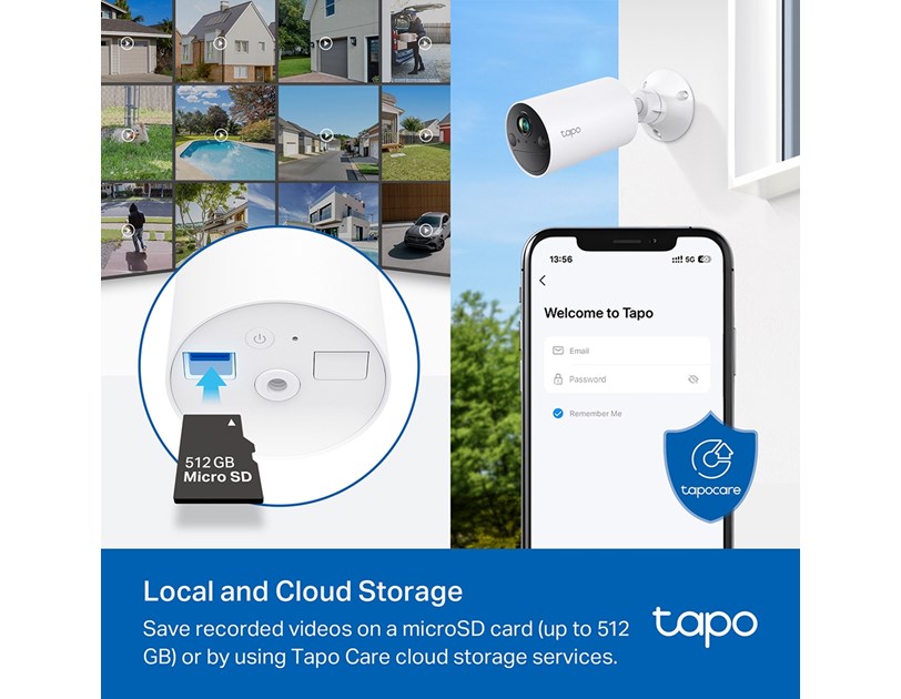 TP-Link Tapo C410 kameraSmart Wire-Free Indoor/Outdoor Security Camera