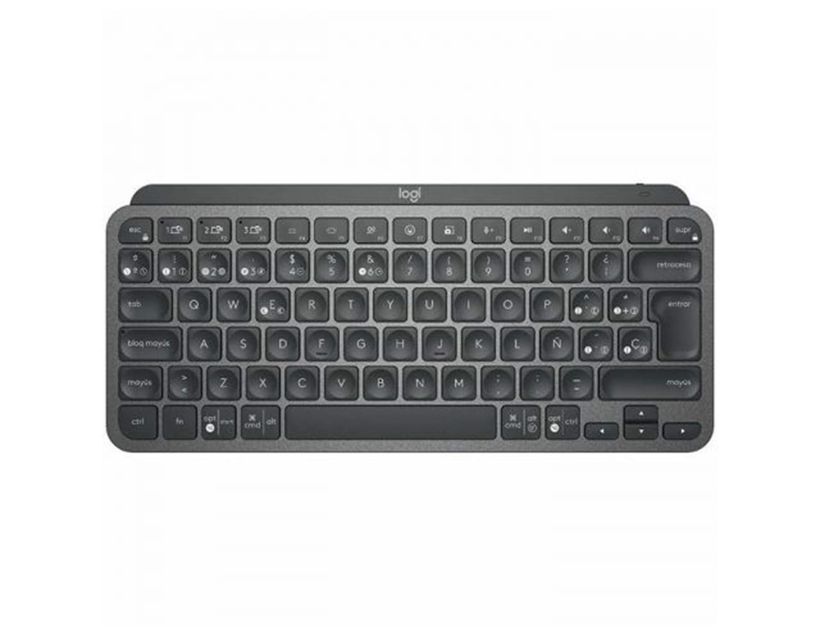 Logitech MX Keys mini bluetooth bežična tipkovnica, siva (920-010498)