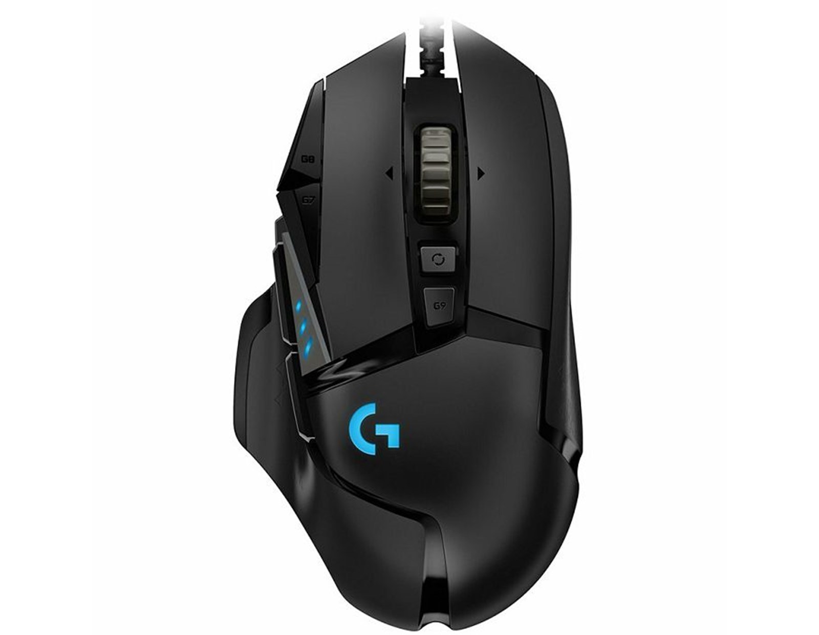 Logitech G502 Hero High Performance igraći optički miš, USB, crni (910-005471)