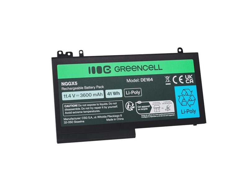 Green Cell (DE164) baterija 3600mAh 11.1V za Dell Latitude E5470, E5270, E5570, E5750, E5250, E5450, E5550