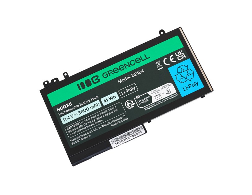 Green Cell (DE164) baterija 3600mAh 11.1V za Dell Latitude E5470, E5270, E5570, E5750, E5250, E5450, E5550