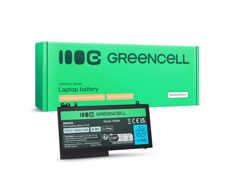Green Cell (DE164) baterija 3600mAh 11.1V za Dell Latitude E5470, E5270, E5570, E5750, E5250, E5450, E5550