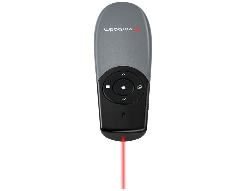 Verbatim Focus bežični prezenter Wireless presenter with red laser pointer