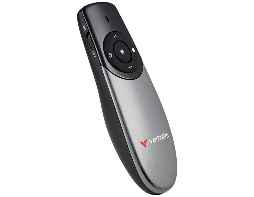 Verbatim Focus bežični prezenter Wireless presenter with red laser pointer
