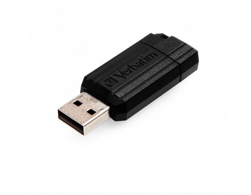 Verbatim USB2.0 PinStripe 4GB, crni