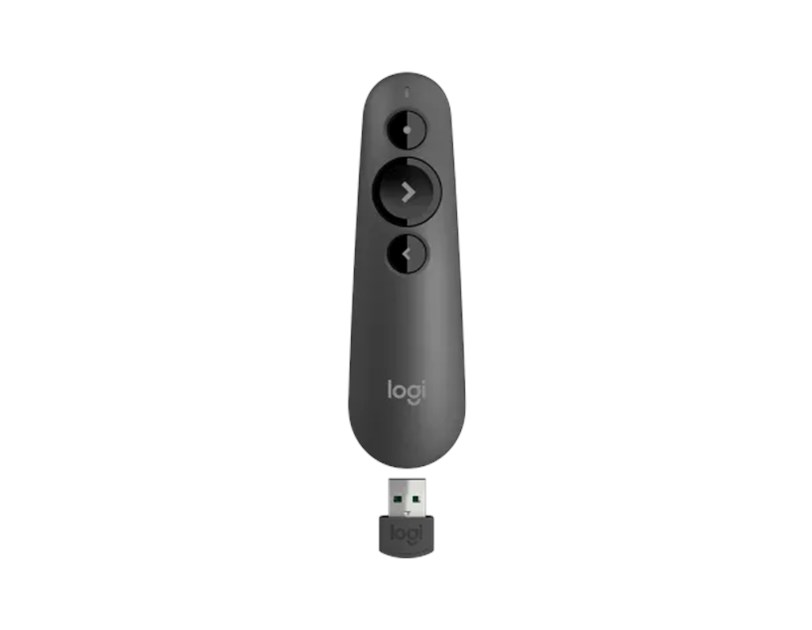 Logitech R500s bežični prezenter, crni (910-005843)