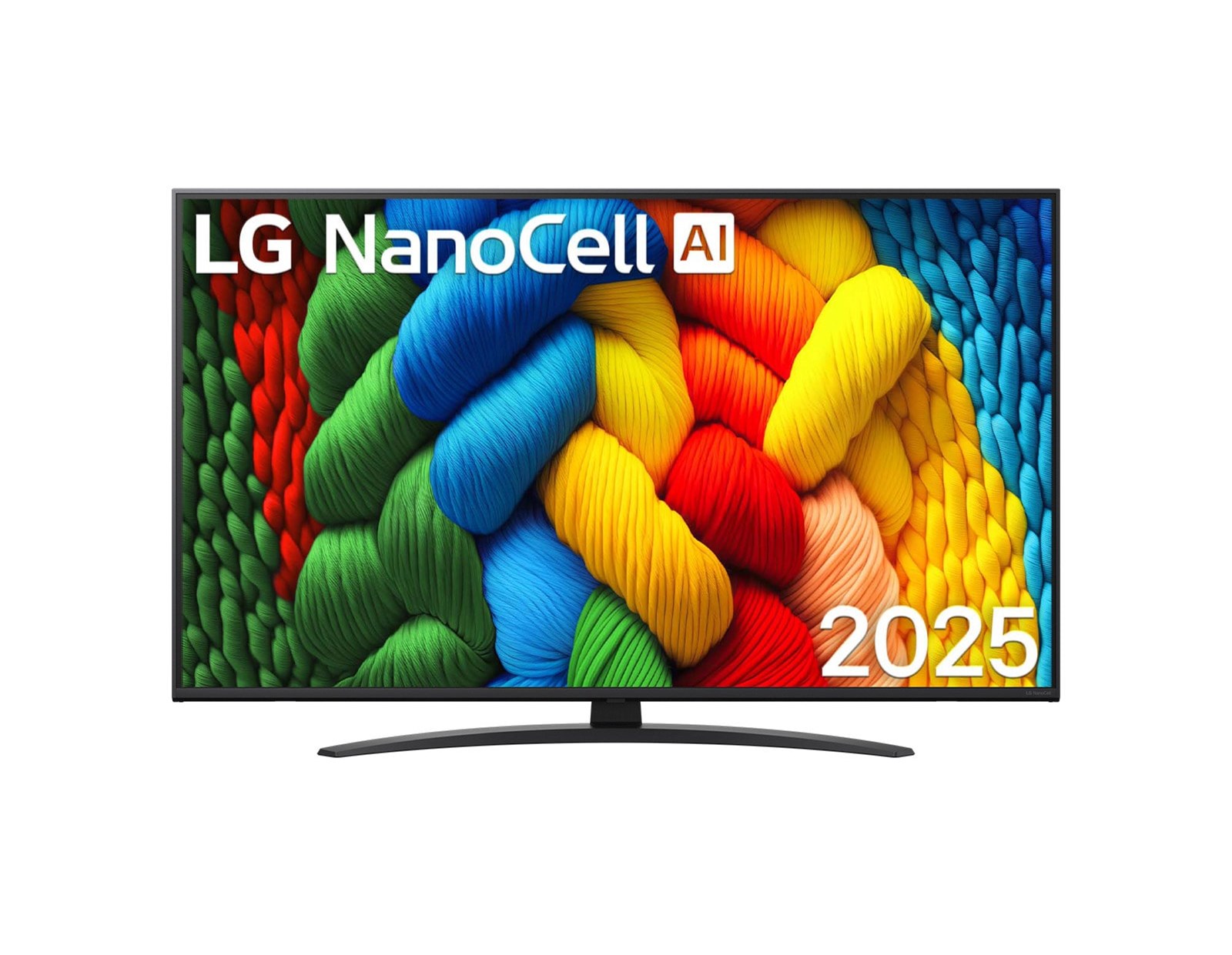 LG 50" (127cm) 50NANO81A3A NanoCell, 4K/UHD 3840x2160, HDR10/HLG, 60Hz, Bluetooth, Wifi, LAN/HDMI/USB, webOS 24