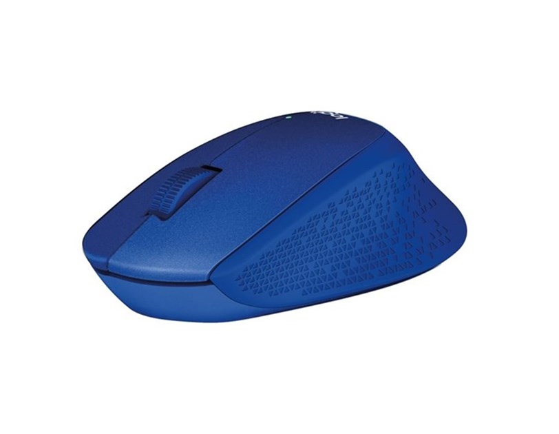 Logitech M330 Silent Plus bežični miš, plavi (910-004910)