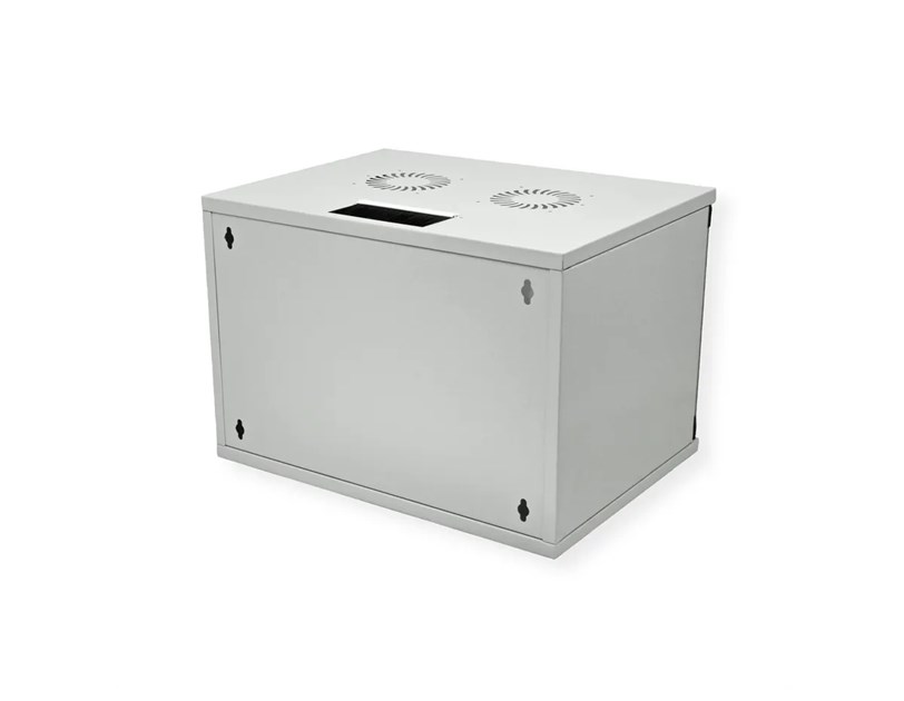 Roline 19" 9U 540×400×460 Basic zidni ormar, sivi