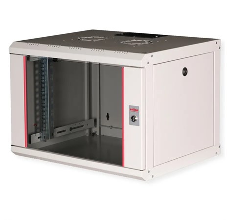 Roline 19" 7U 600×450×418 Pro zidni ormar, sivi