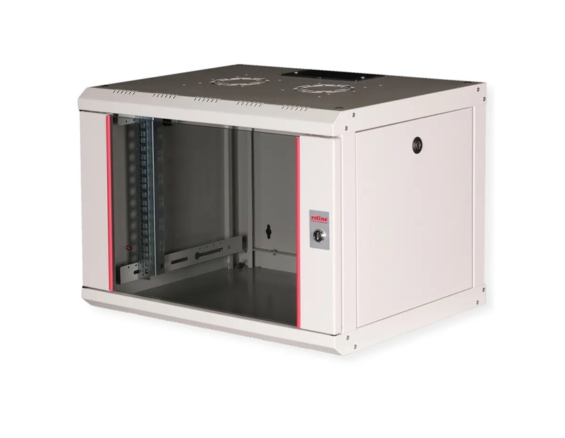 Roline 19" 7U 600×450×418 Pro zidni ormar, sivi