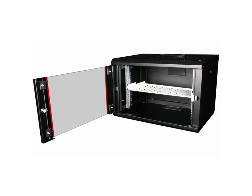 Roline 19" 1U fiksna polica, D=250mm, nosivost 15kg, siva