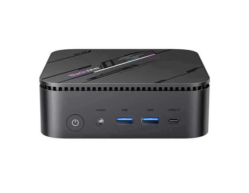 BLACKVIEW MP100 Pro Mini PC, Intel® Alder Lake i9-12900HK, 16GB DDR4, 512GB SSD, Intel® Iris® Xe, Wi-Fi, BT 5.2, DP/HDMI/RJ45, 6xUSB-A 3.1, USB-C, Win11Pro