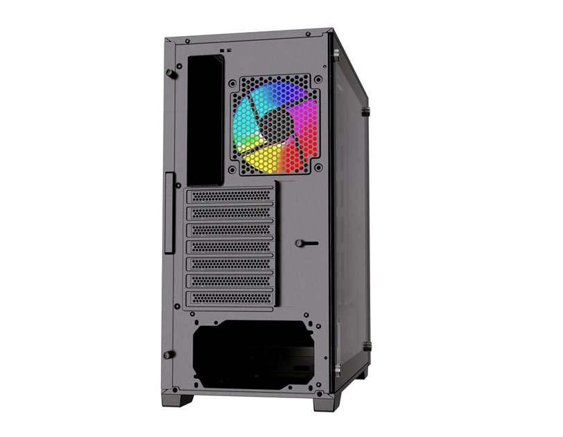 Bit Force VOLTRON ARGB-C4 Gaming Midi Tower ATX kućište bez napajanja, crno