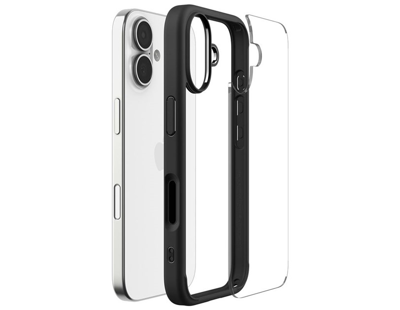 Spigen Ultra Hybrid, matte black - iPhone 17 (ACS10377)