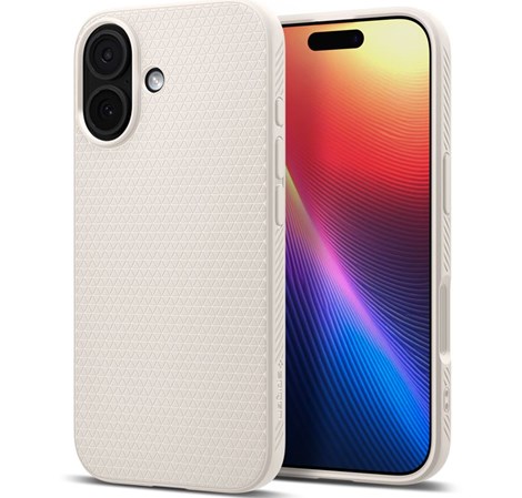 Spigen Liquid Air, natural titanium - iPhone 17 (ACS10372)