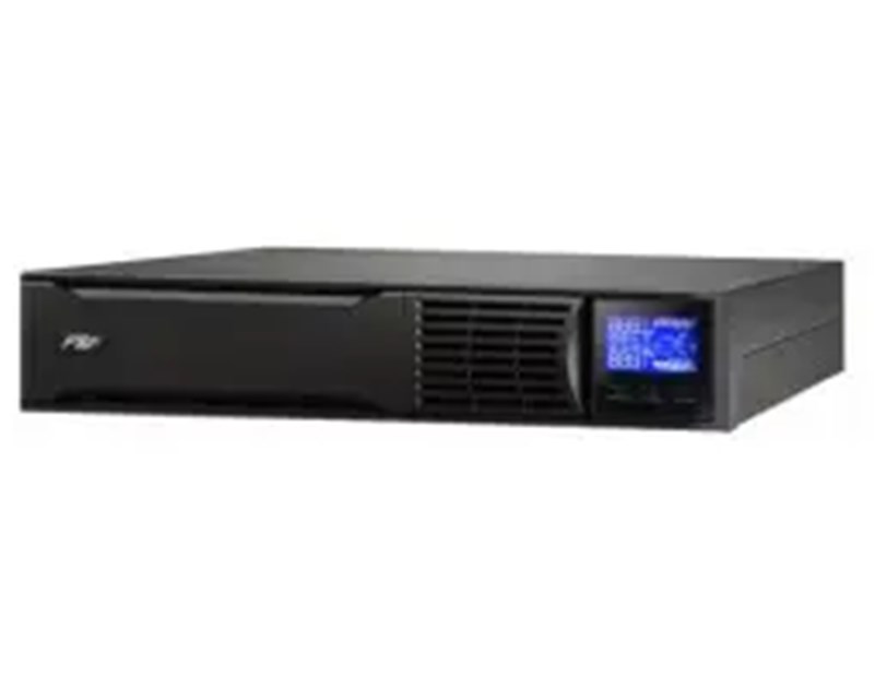 Fortron Source UPS Champ Rack - IEC 2000VA/1800W, On-line double conversion, USB, RS-232, IEC C13x6, 4×9Ah, LCD