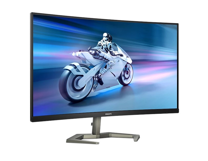 Philips 32" 32M1C5200W/00 FHD (1920x1080) VA 16:9 curved, Swivel, 240Hz,  300 cd/m2,  3500:1, 0,5ms, HDMIx2, DP, 