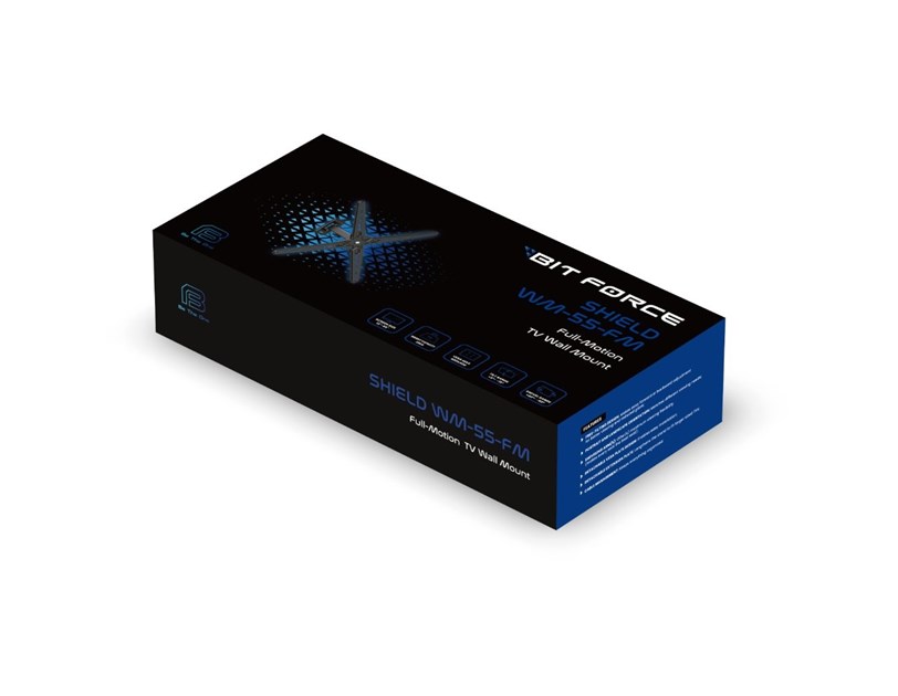 BIT FORCE nagibno-okretni nosač za TV SHIELD WM-55-FM