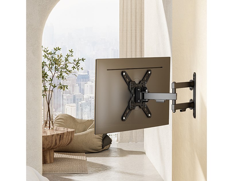 BIT FORCE nagibno-okretni nosač za TV s ručkom SHIELD WMH-43-FM