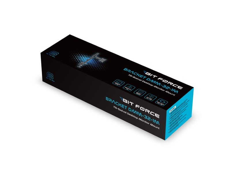 BIT FORCE nagibno-okretni stolni nosač za monitor BRACKET DMM-32-1M