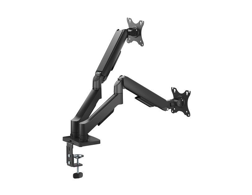 BIT FORCE nagibno-okretna stolna ručka za 2 monitora BRACKET DMA-32-2M