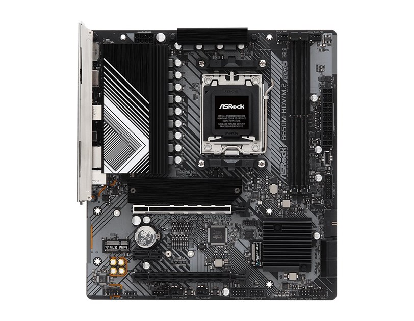 Asrock AMD B650M-HDV/M.2, S.AM5, DDR5/6400, PCIe 4.0, HDMI/DP, mATX