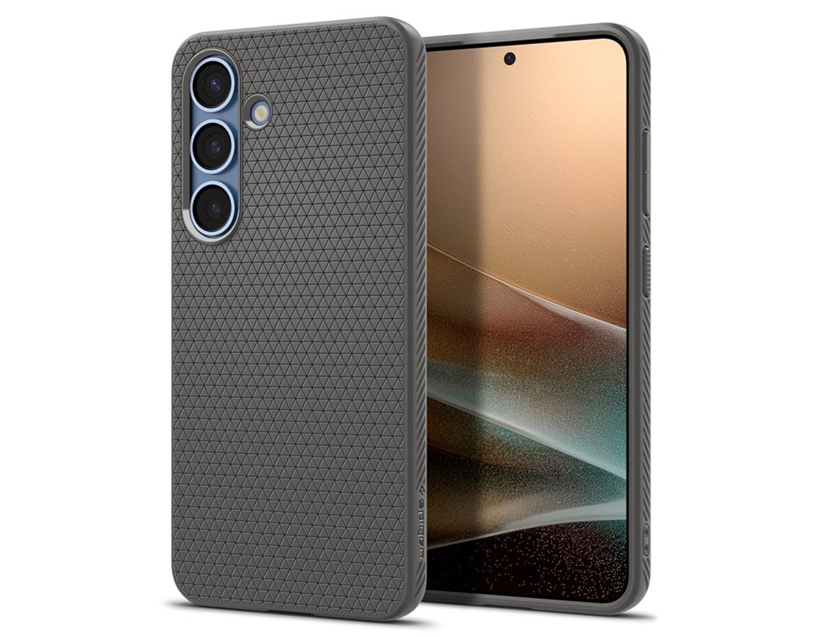 Spigen Liquid Air, marble gray - Samsung Galaxy S25 (ACS09404)