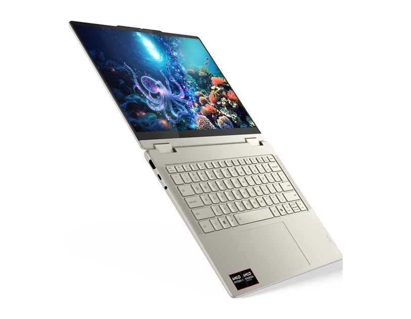 Lenovo Yoga 7 14" WUXGA OLED, Ryzen AI 5 340, 24GB DDR5, 1TB SSD, AMD Radeon, WiFi/BT + FreeDos