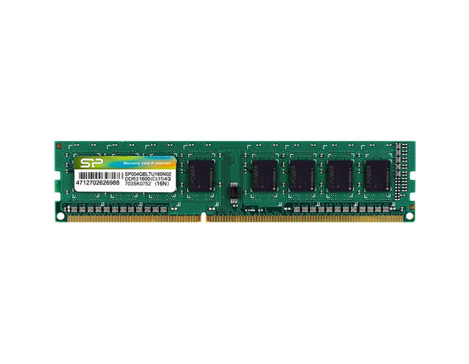 Silicon Power DIMM 4GB DDR3 1600MHz 240-pin