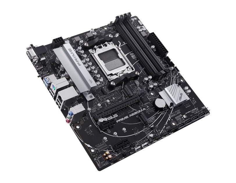 Asus PRIME A620M-A CSM, S. AM5, 4× DDR5-6400MHz (OC), PCIe 4.0, HDMI/2xDP mATX