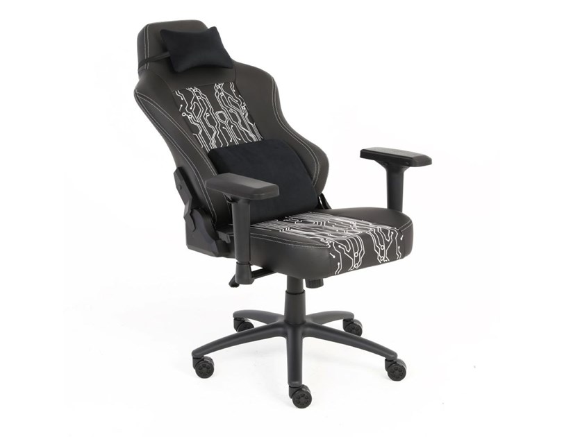 Bit Force gaming stolica DEAMON L-4D crno/bijela