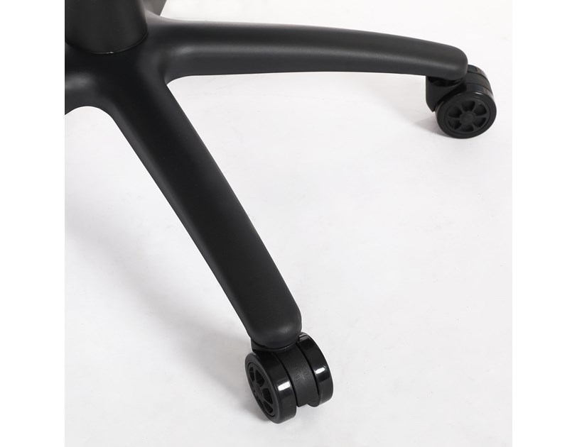 Bit Force KHAN F-2D igraća stolica s potpornim jastučićima, tkanina, 2D naslon za ruke, nosivost 150kg, crno/bijela