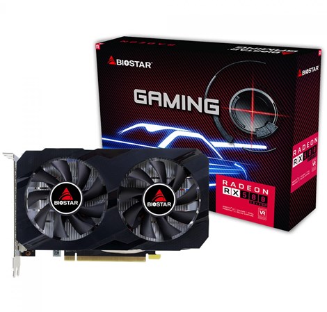 Biostar AMD Radeon RX580 8GB GDDR5/256-bit, PCIe 3.0, HDMI/DVI/DP 