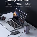 UGREEN Revodok Pro 312 12u1, 2xHDMI, DisplayPort, Thunderbolt 4, USB-C 3.2, USB-A 3.2, USB 3.0, RJ45, čitač kartica TF/SD, 3.5mm